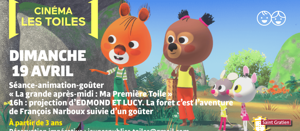 actualité Edmond et lucy ciné - gouter animation